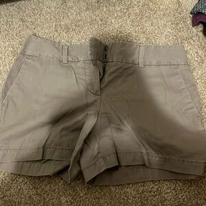 Sz 4 grey loft chino shorts